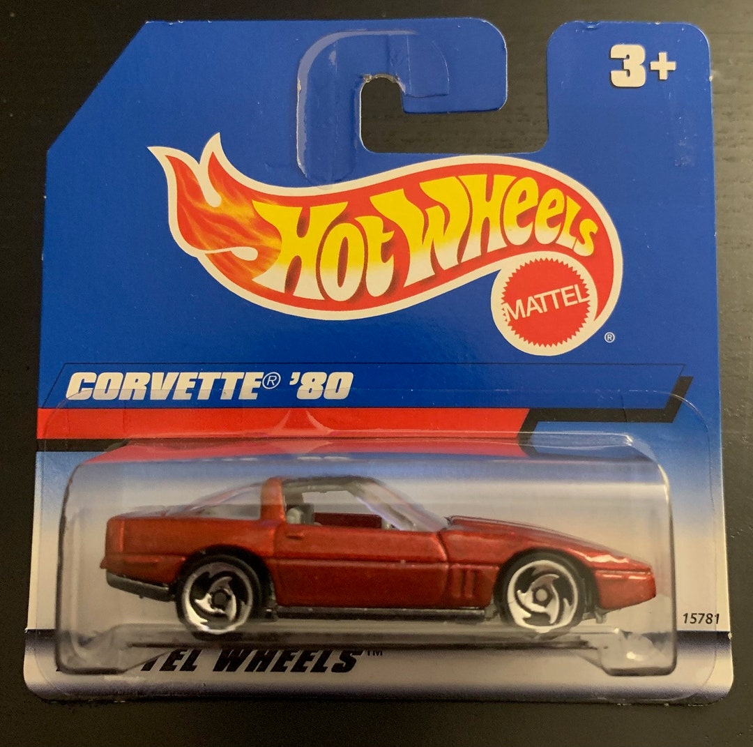 Hot Wheels 1980 Chevrolet Corvette- Orange With Grey Interior-1999