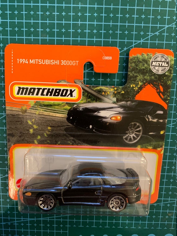 マーダック 3個 Matchbox 1994 Mitsubishi 3000gt-black With Grey Interior