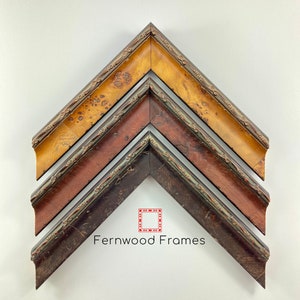 Cherry Picture Frame Moulding, Unfinished Wooden Frame