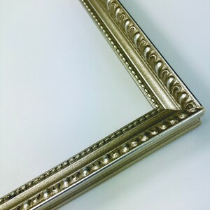 Ornate Silver Picture Frame: Vintage Style, Handmade, Custom Sizes - Etsy