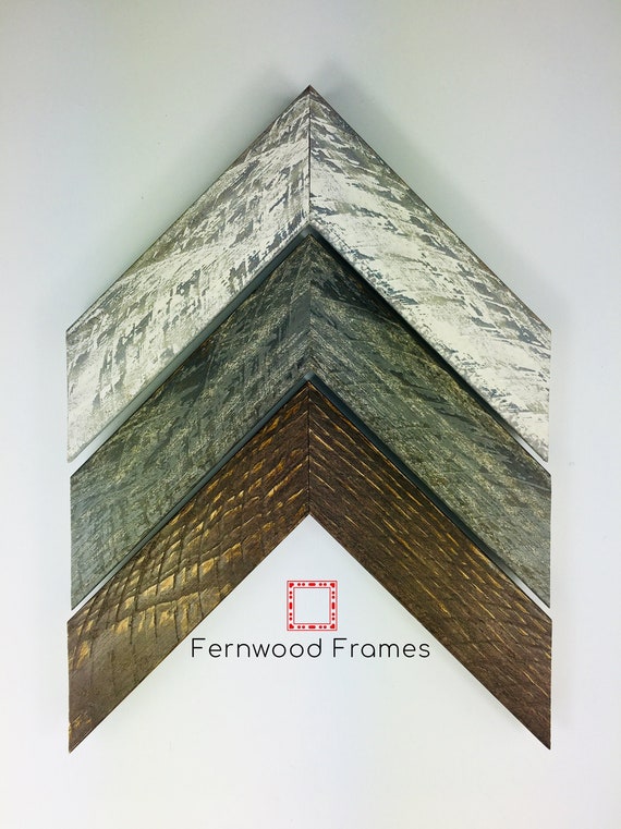 Rustic Wood Cut Picture Frame White Grey Brown Picture Frames 4x6 5x7 8x10