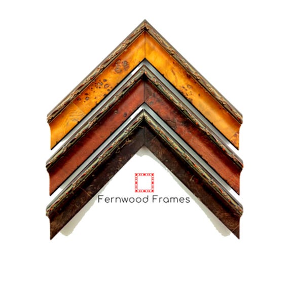 Burl Rustic Wood Picture Frame, Walnut, Cherry, Ebony, Burl Veneer, 4x6, 5x7, 8x10