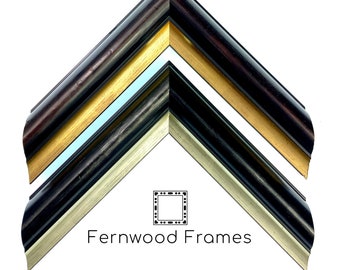 Mid-Century Modern Elegant Picture Frame Gold Silver Picture Frames College degree Frame Wedding Frame 8x10 5x7 4x6 Hand Made