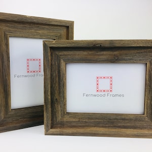 Farmhouse Distressed Frame, Brown Picture Frames, Barn Wood Frame, Rustic Picture Frame, 4x6, 5x7, 8x10 ,16x20