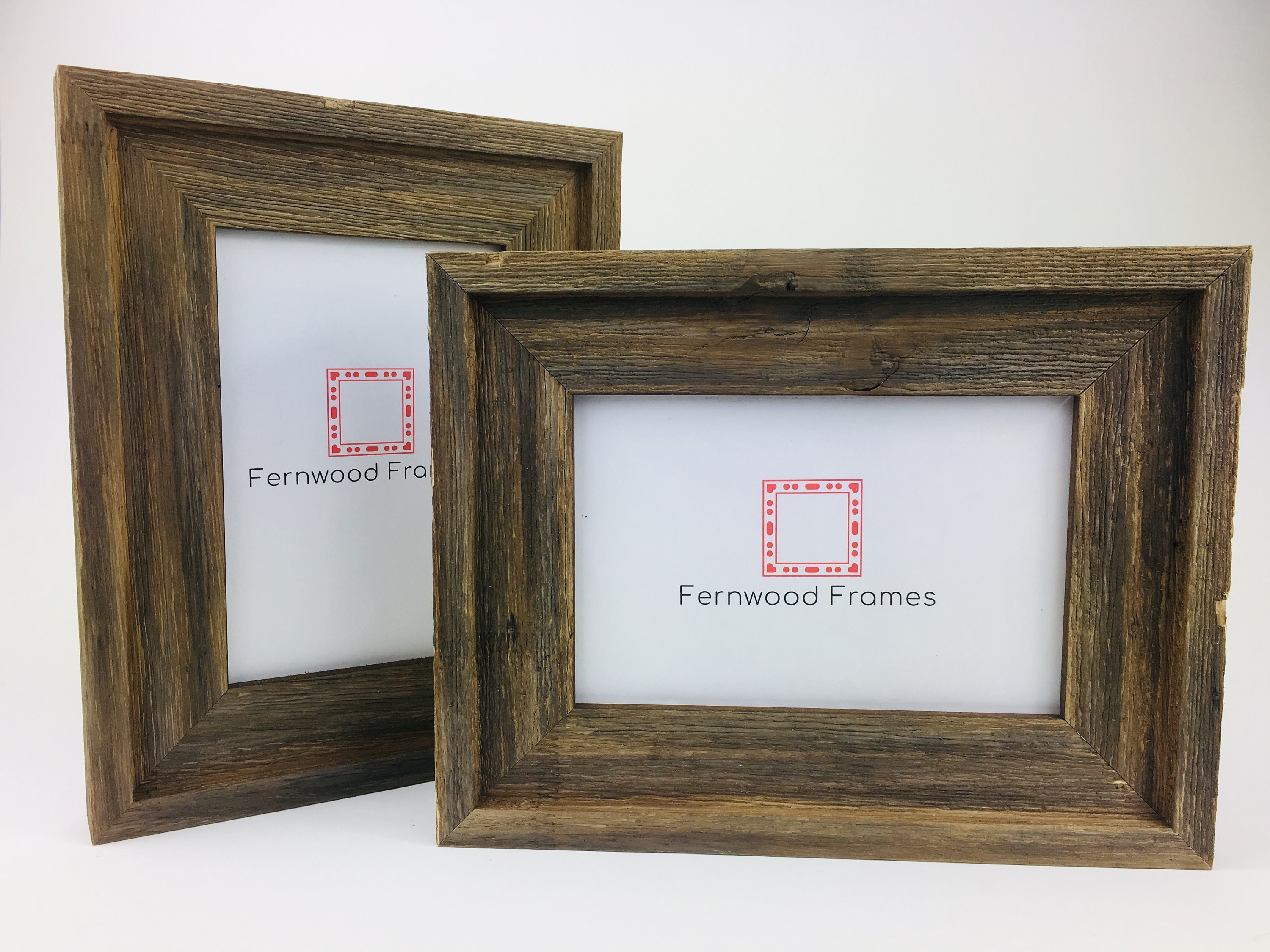 4x7 Farmhouse Brown Real Wood Picture Frame Width 1.5 inches, Interior  Frame De