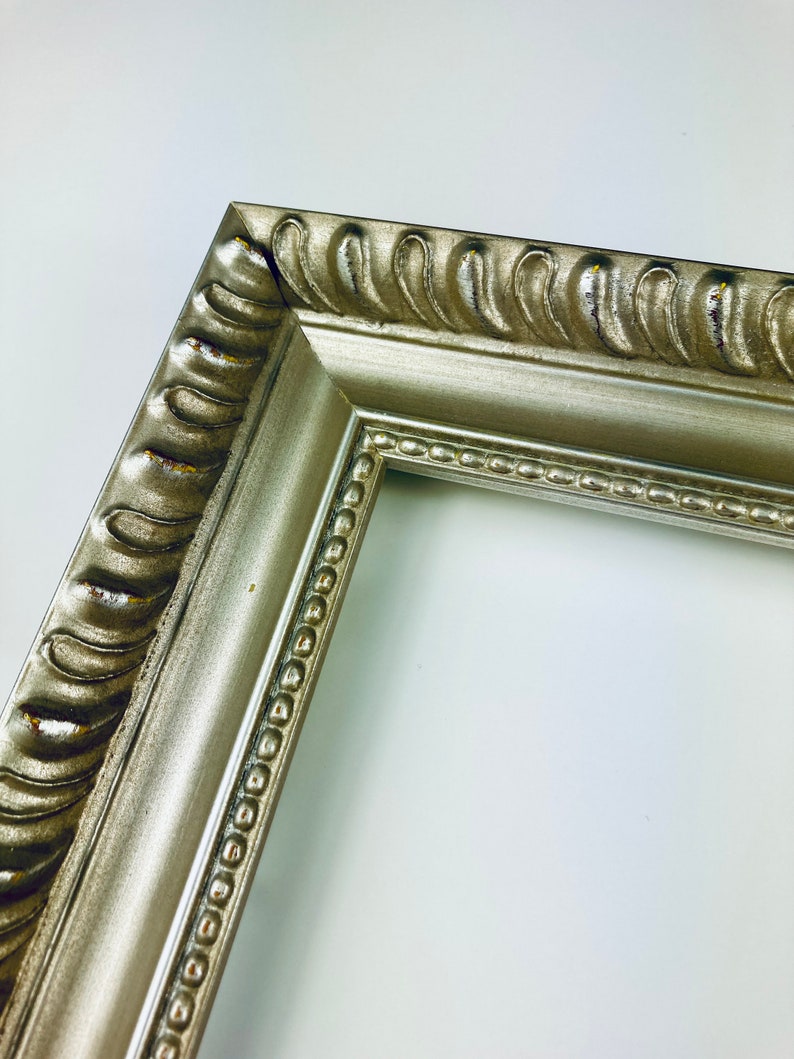 Ornate Silver Picture Frame Vintage Silver Frame Antique Etsy