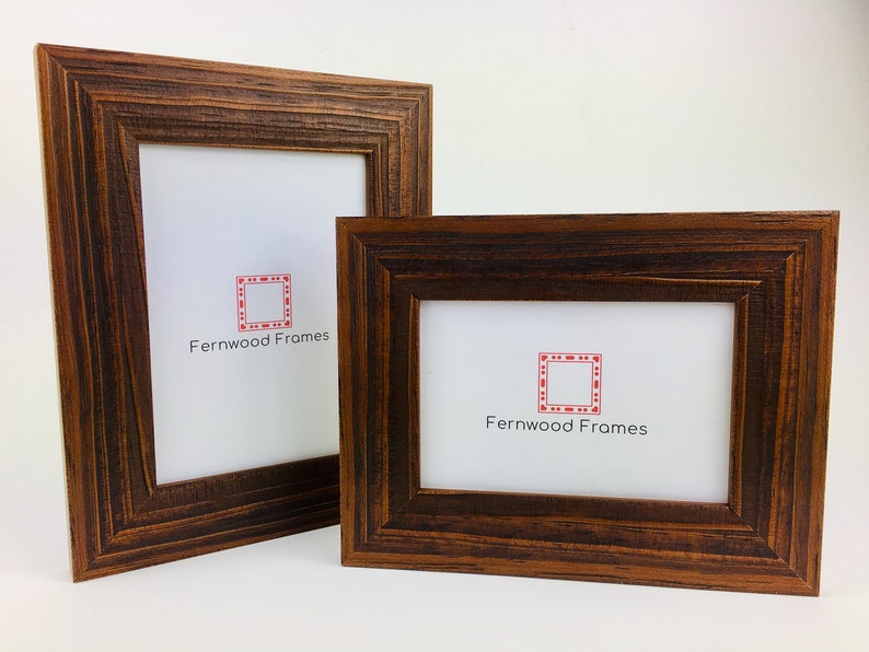 Rustic Farmhouse Picture Frame Distressed Barnwood Frames 4x6 Etsy