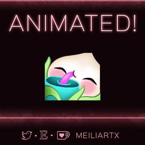 ANIMATED EMOTE Pachimari Sip Drink Juice Overwatch 2 Cute // Twitch - Discord Sticker - Stream!