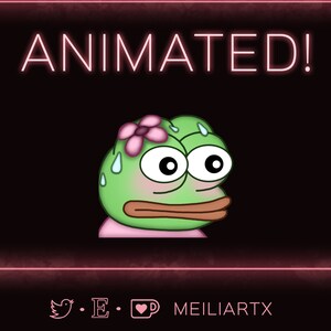 Twitch Emote - Cute Potato MonkaS pepe Emote / Sub Emoji