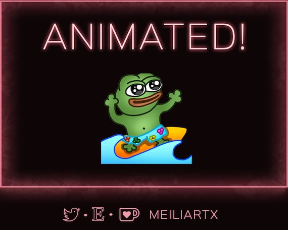 Sticker Maker - Twitch Emotes GIF (Pepe MEME)