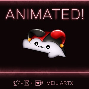 ANIMATED EMOTE Chibi Shaco Clown Bongo Tap League of Legends // Twitch - Discord - Stream!