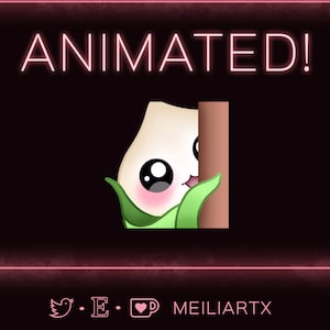 GEANIMEERDE EMOTE Pachimari Peek Lurk Sneaky Overwatch 2 Cute // Twitch - Discord Sticker - Stream!