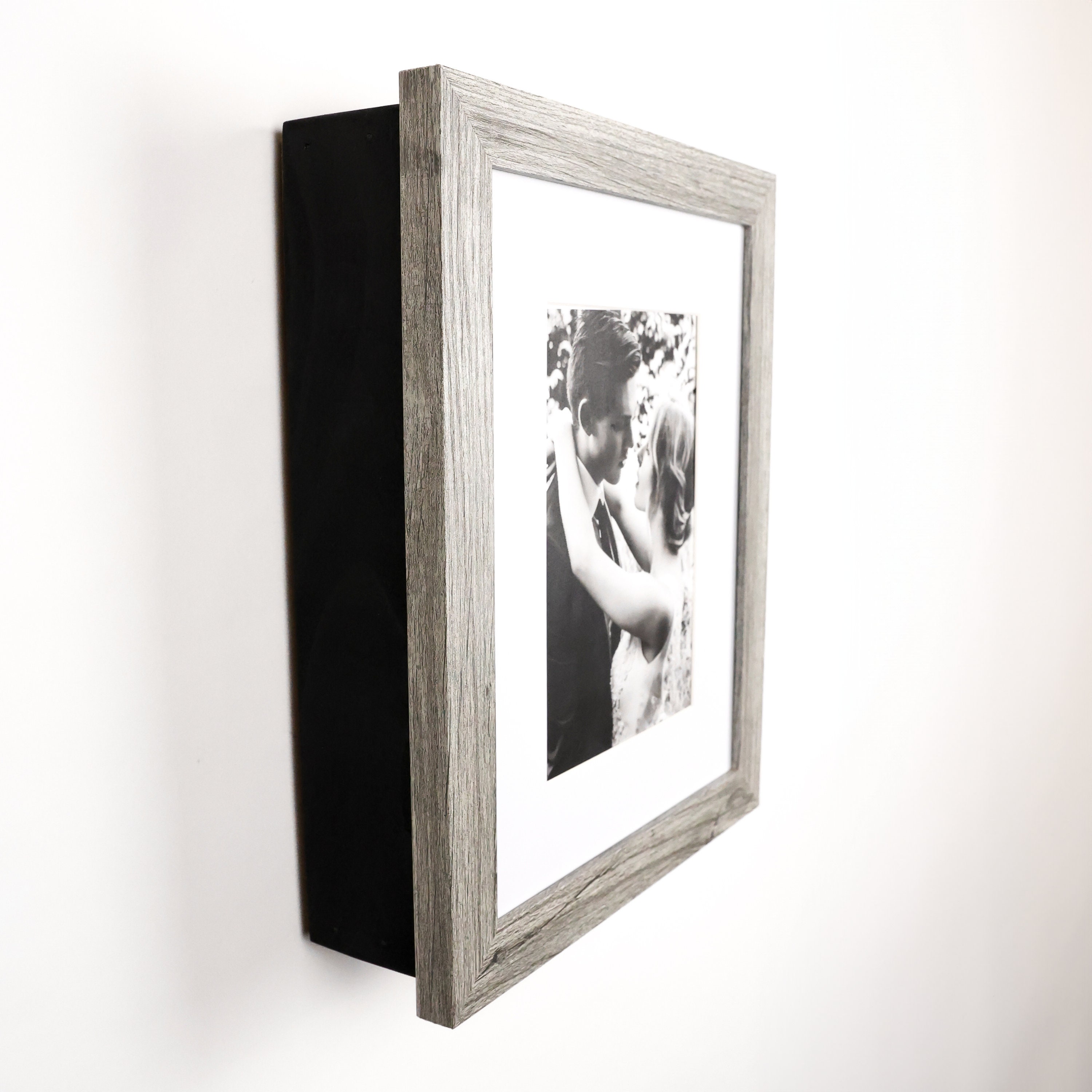 Concealment Picture Frame, 8x10 or 5x7 Hidden Gun Storage, Wooden Wall ...