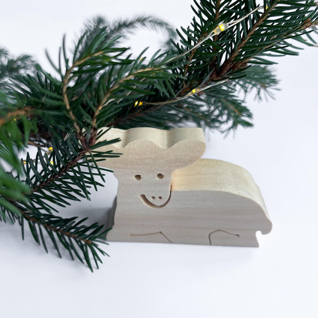 Wood Lamb Cut Out, Sheep Rustic Figurine, Sheep Shelf Sitter, Miniature