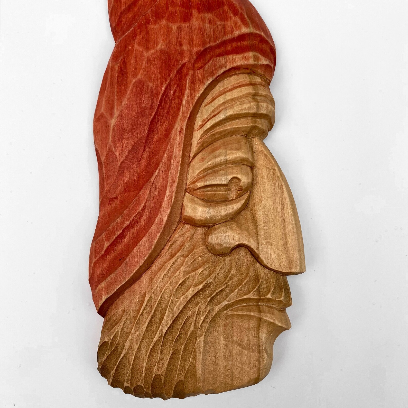 Wood Face Sculpture Carved Wood House Carved Wood Faces Etsy