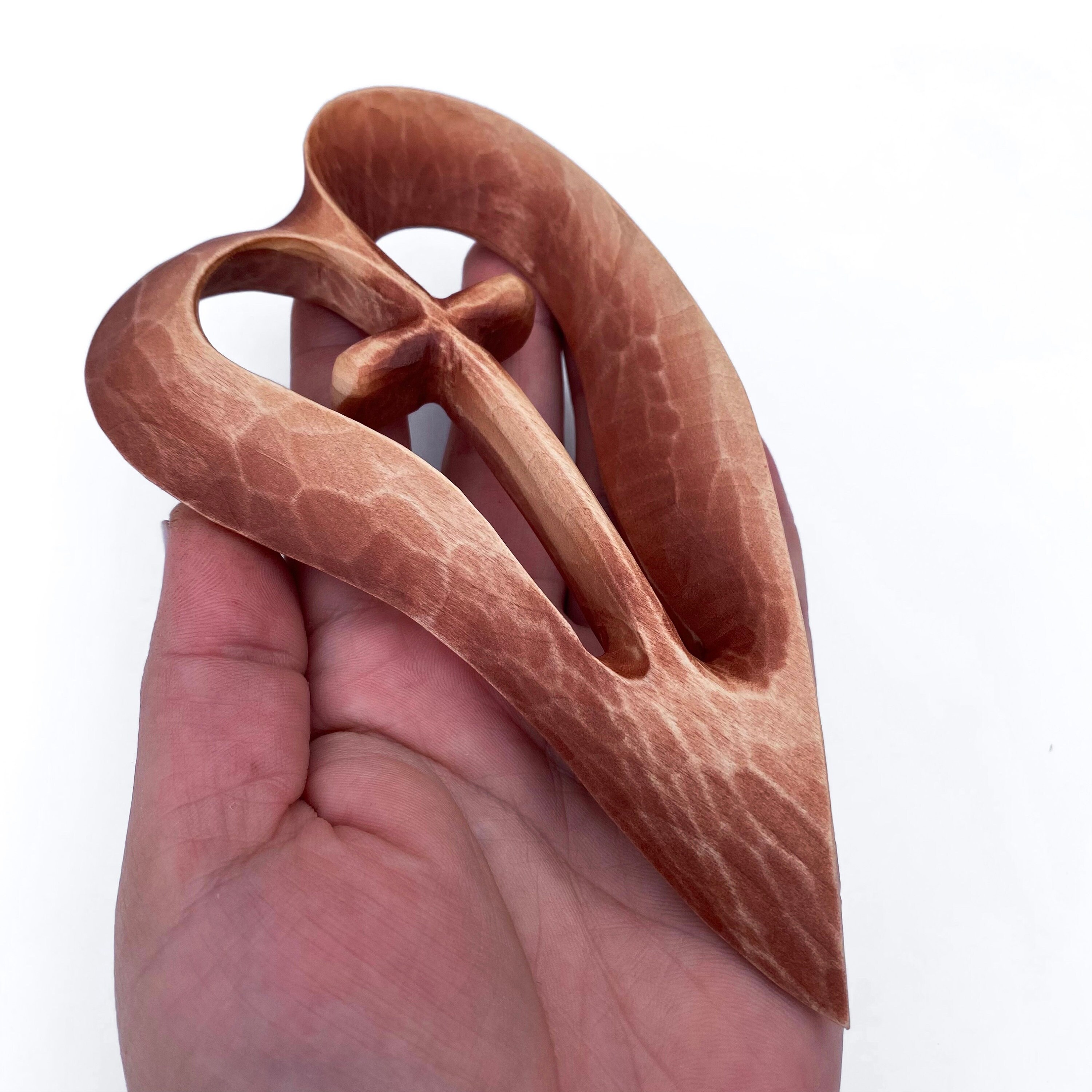 Piccola croce da parete in legno con cuore, regali religiosi cattolici cristiani, forniture per la chiesa - Italia