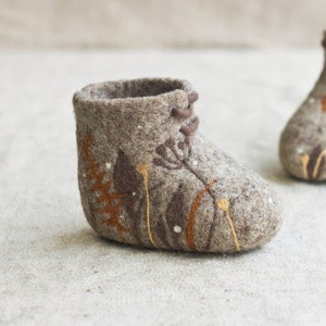 Felt Booties Etsy