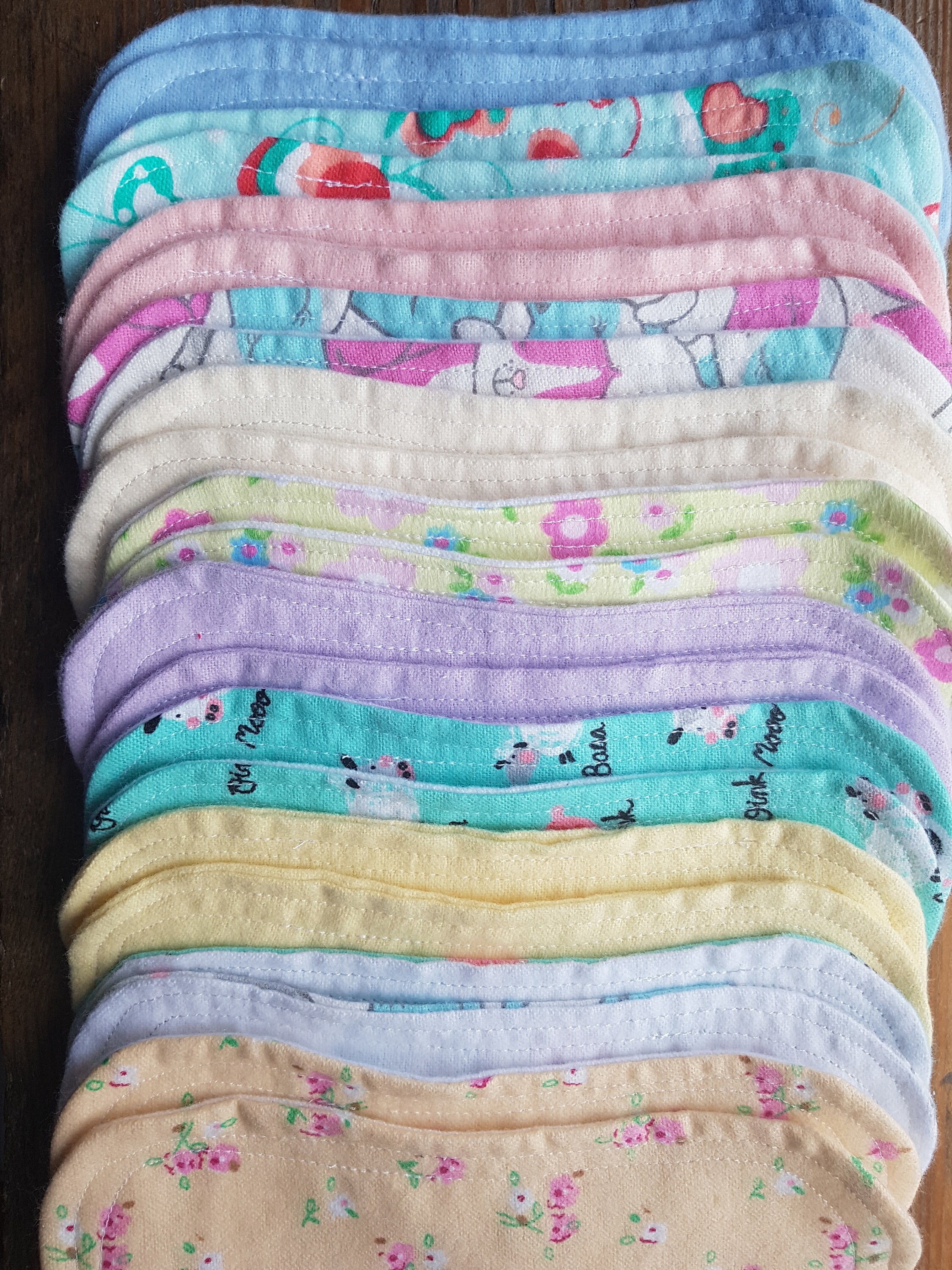 Reusable Washable Panty Liners Cotton Environment Friendly Etsy