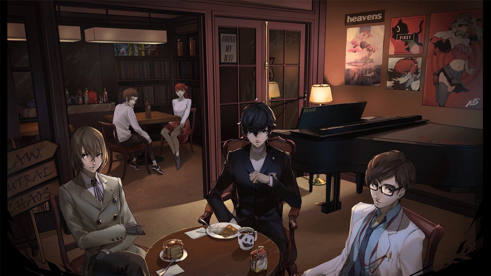 Persona 5 Royal Jazz Bar Etsy