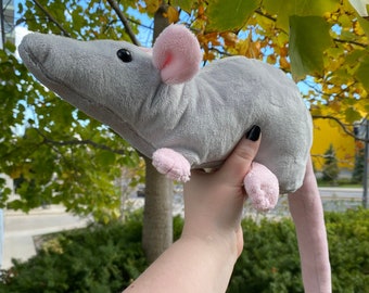 LARGE Custom Rat or Mouse | 27" | Stuffed Animal | Plush Toy | Art Doll Stuffie | Rodent | Personalized Gift Idea