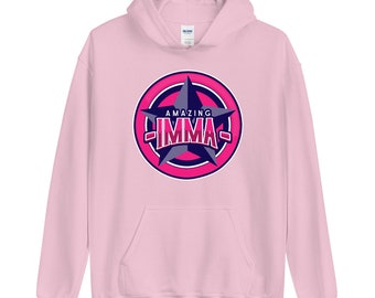 Amazing Imma Hoodie - Hebrew/ English Jewish Mother's Day Gift for Mom