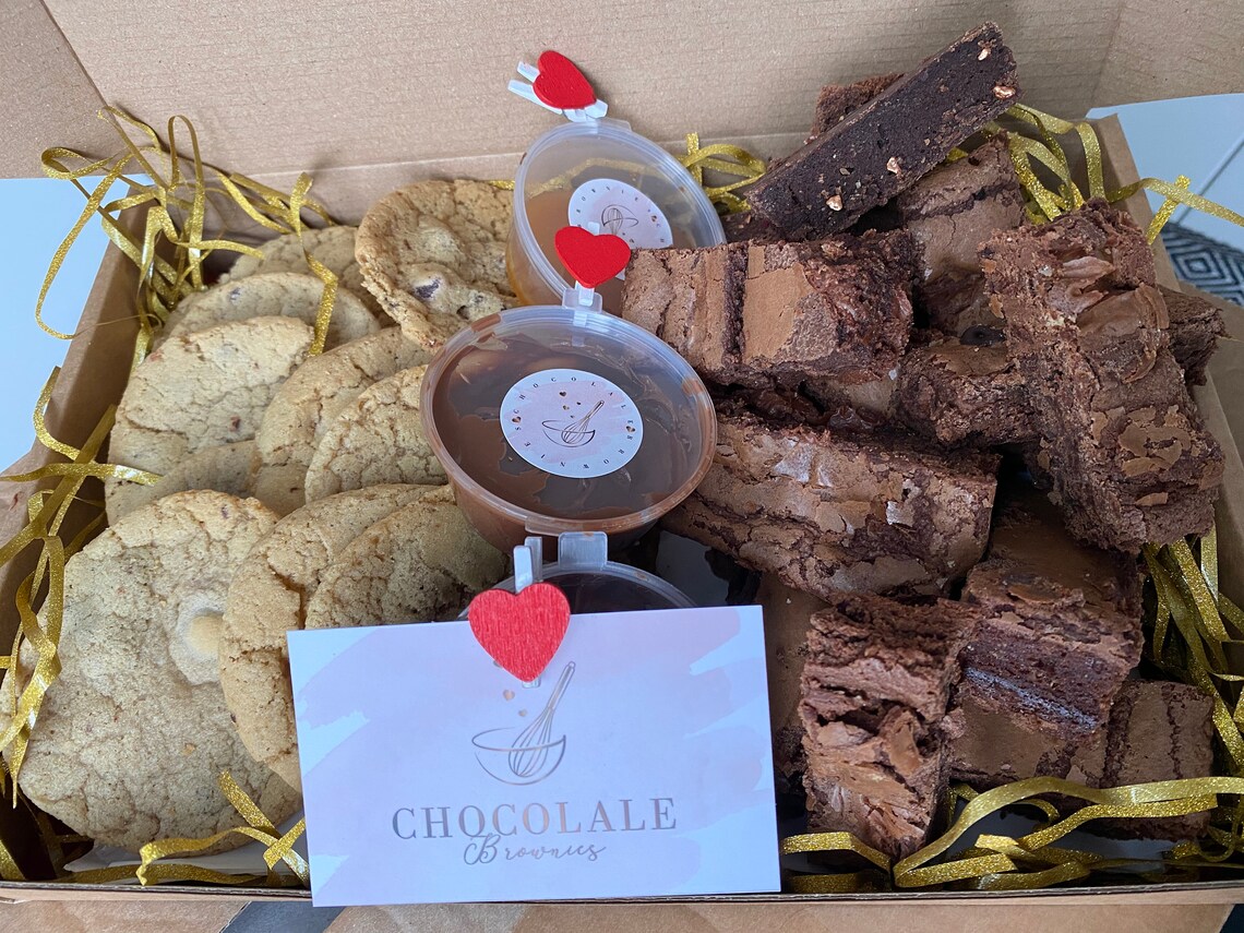 Brownies & Cookies Dipping Box Etsy