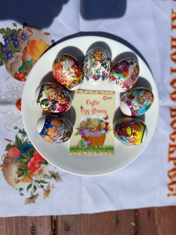 Heat Shrink Wrap - Easter Egg Wraps - Sleeve Decoration Sticker - Kids