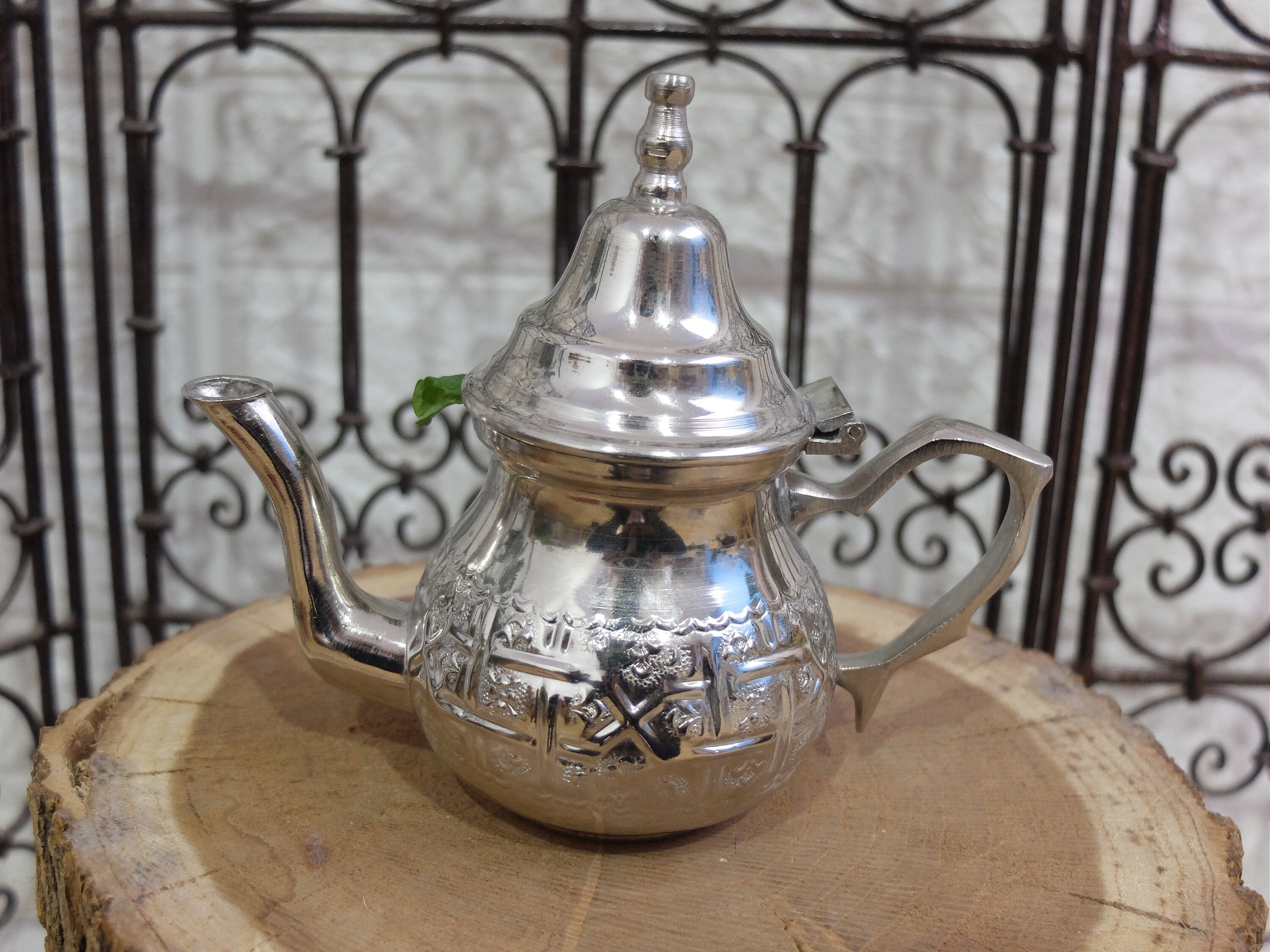 Stunning Moroccan Teapot berrad Handmade Morocco Art Etsy UK