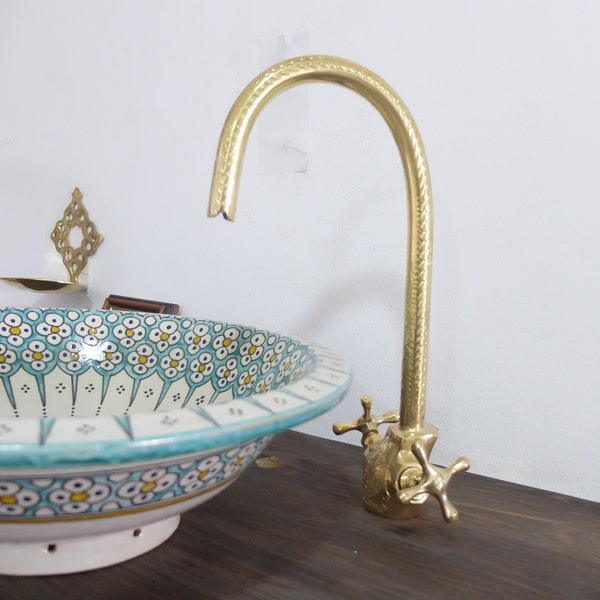 Gold Sink Faucet Vintage - Etsy