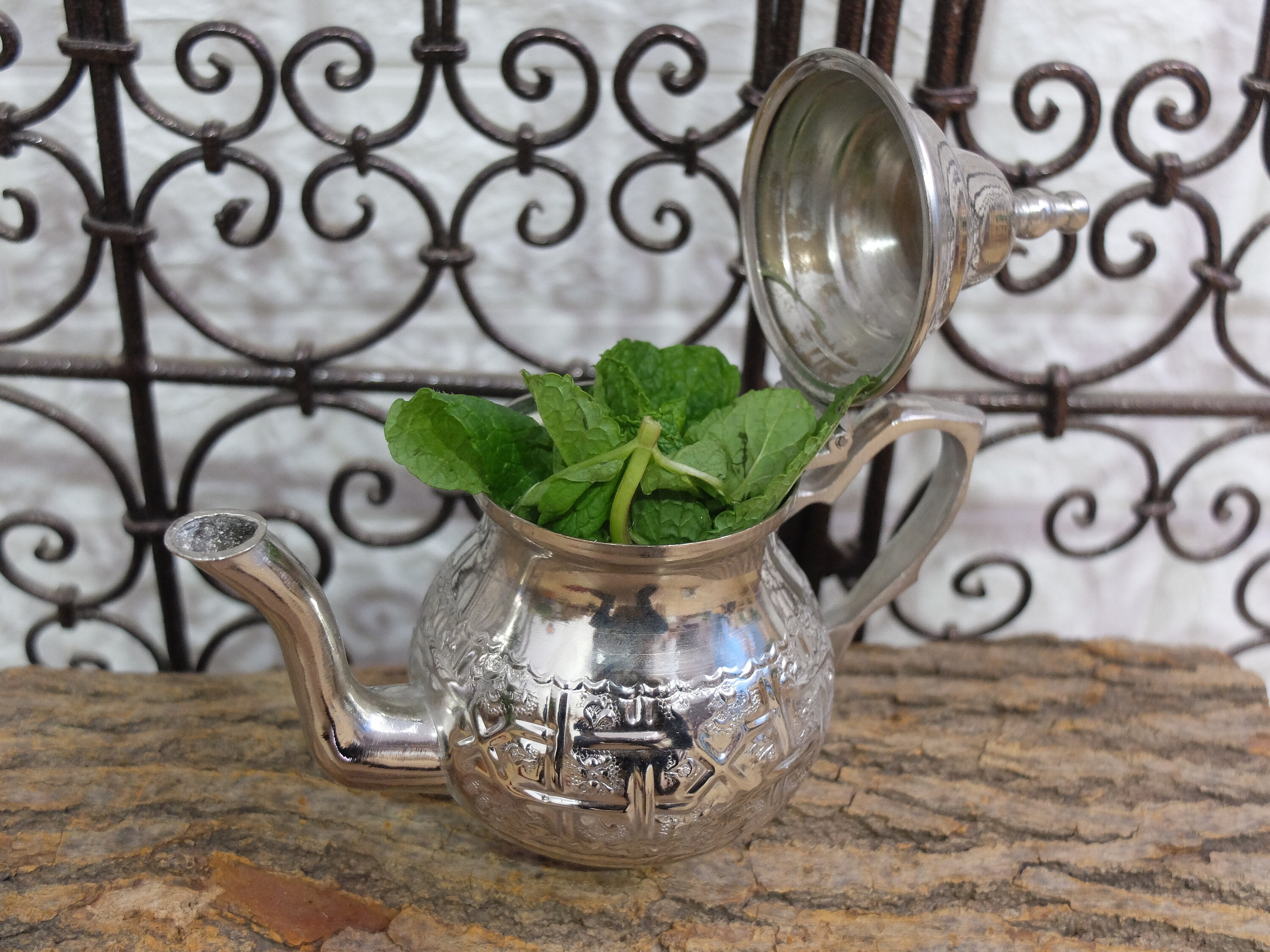 Stunning Moroccan Teapot berrad Handmade Morocco Art Etsy UK