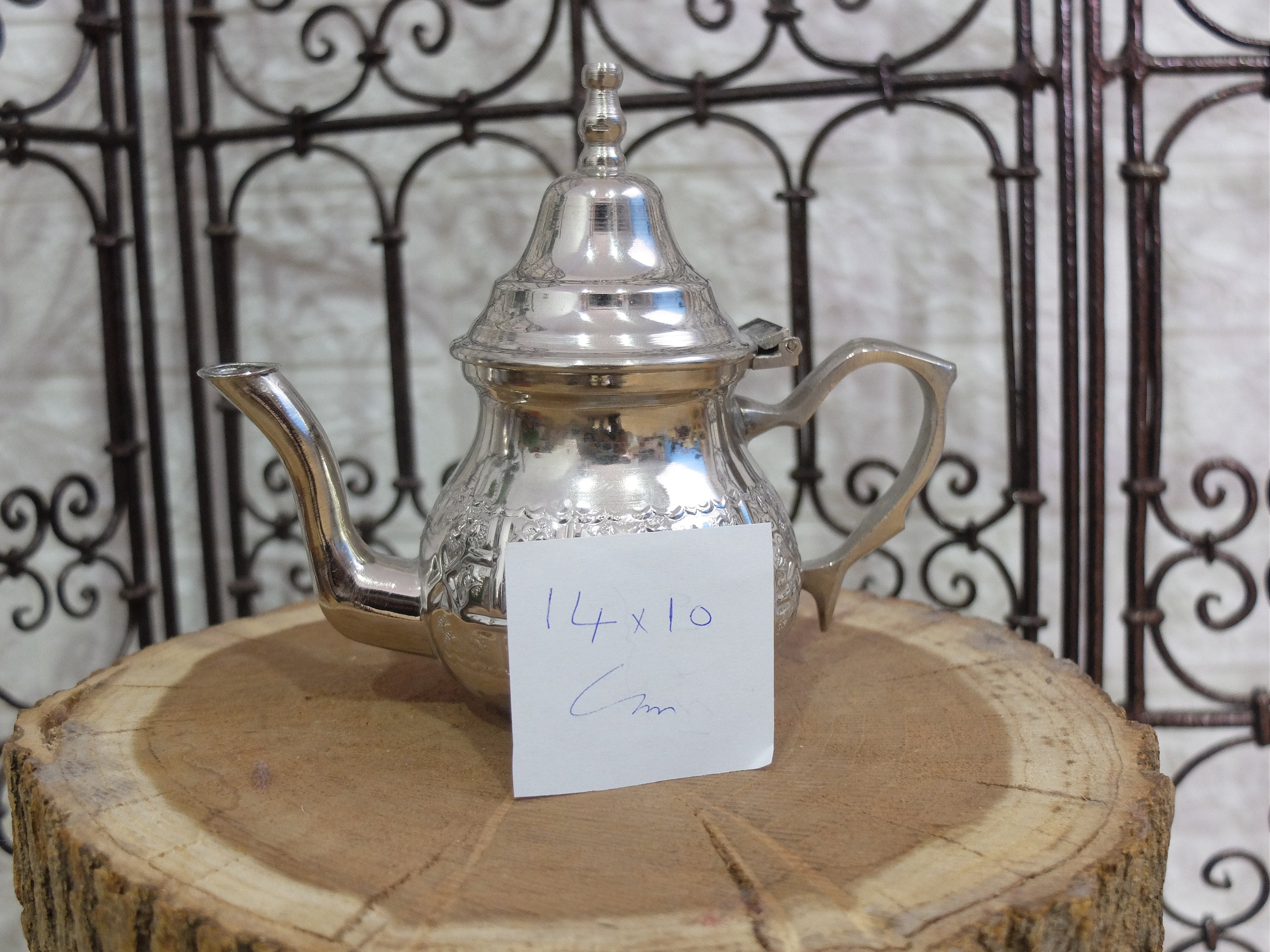 Stunning Moroccan Teapot berrad Handmade Morocco Art Etsy UK