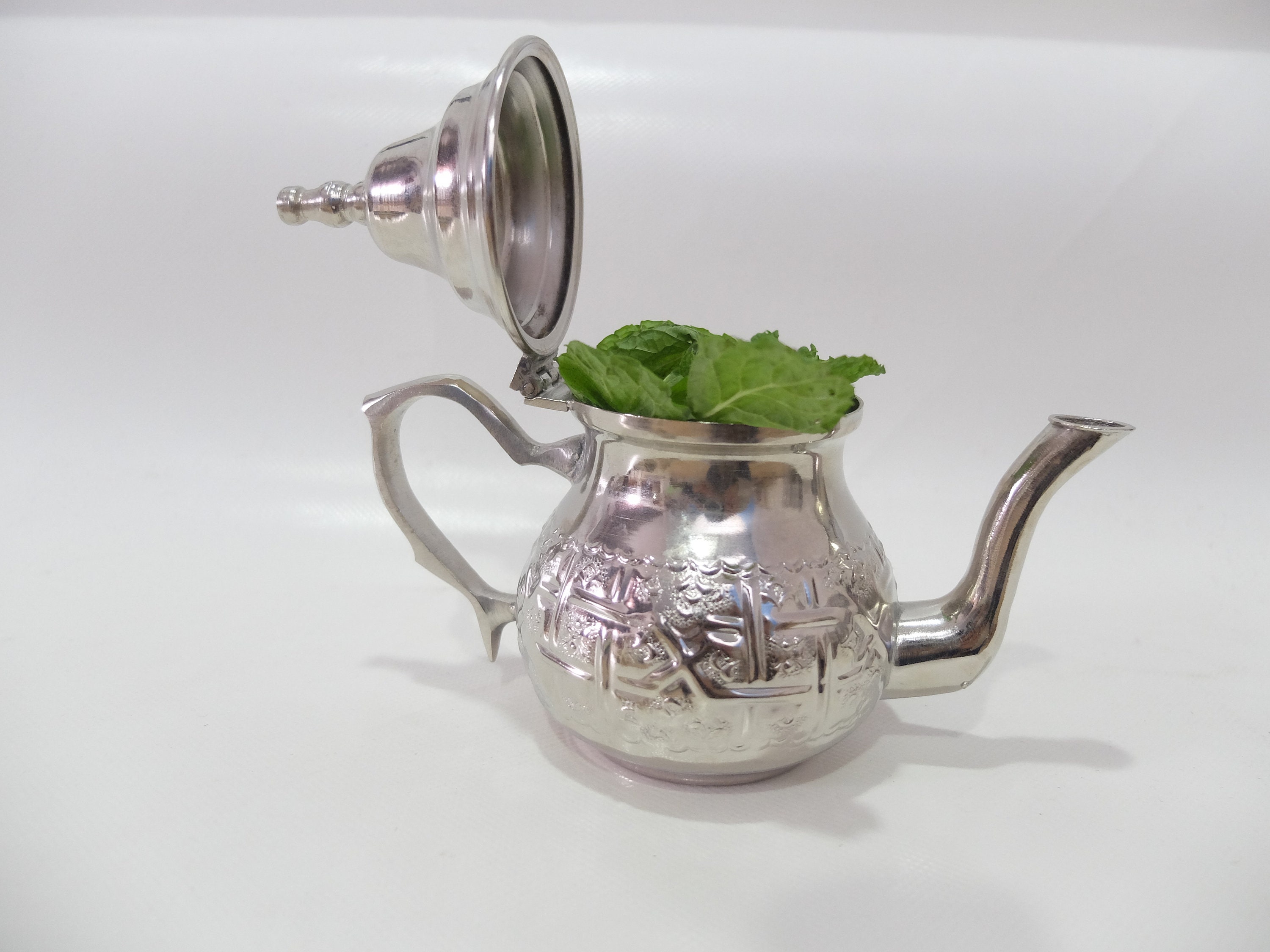 Stunning Moroccan Teapot berrad Handmade Morocco Art Etsy UK