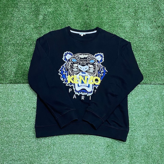 Kenzo Tiger Sweatshirt - Black