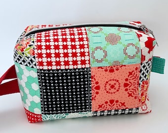 Boxy Zipper Pouch | Zipper Bag | Cosmetic Bag | SeaminglySanePouch
