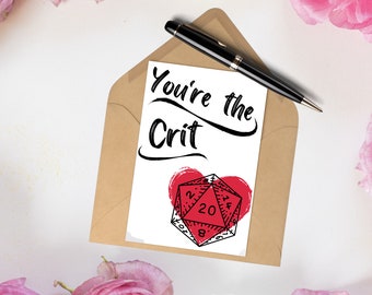 Carte du MDN pour la Saint-Valentin | Vous êtes le critique | Carte Donjons et Dragons