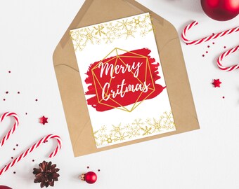 | de cartes de Noël du MDN Joyeux Critmas | Carte Donjons et Dragons