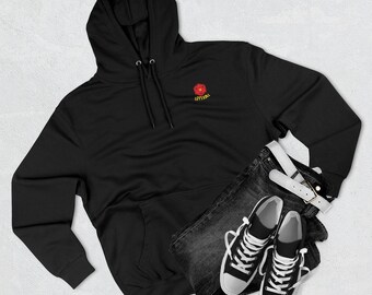 DND Hoodie  | Let's Roll Logo Unisex Premium Pullover Hoodie  | Dungeons and Dragons | Dungeon Master | DM | D20 | Gift