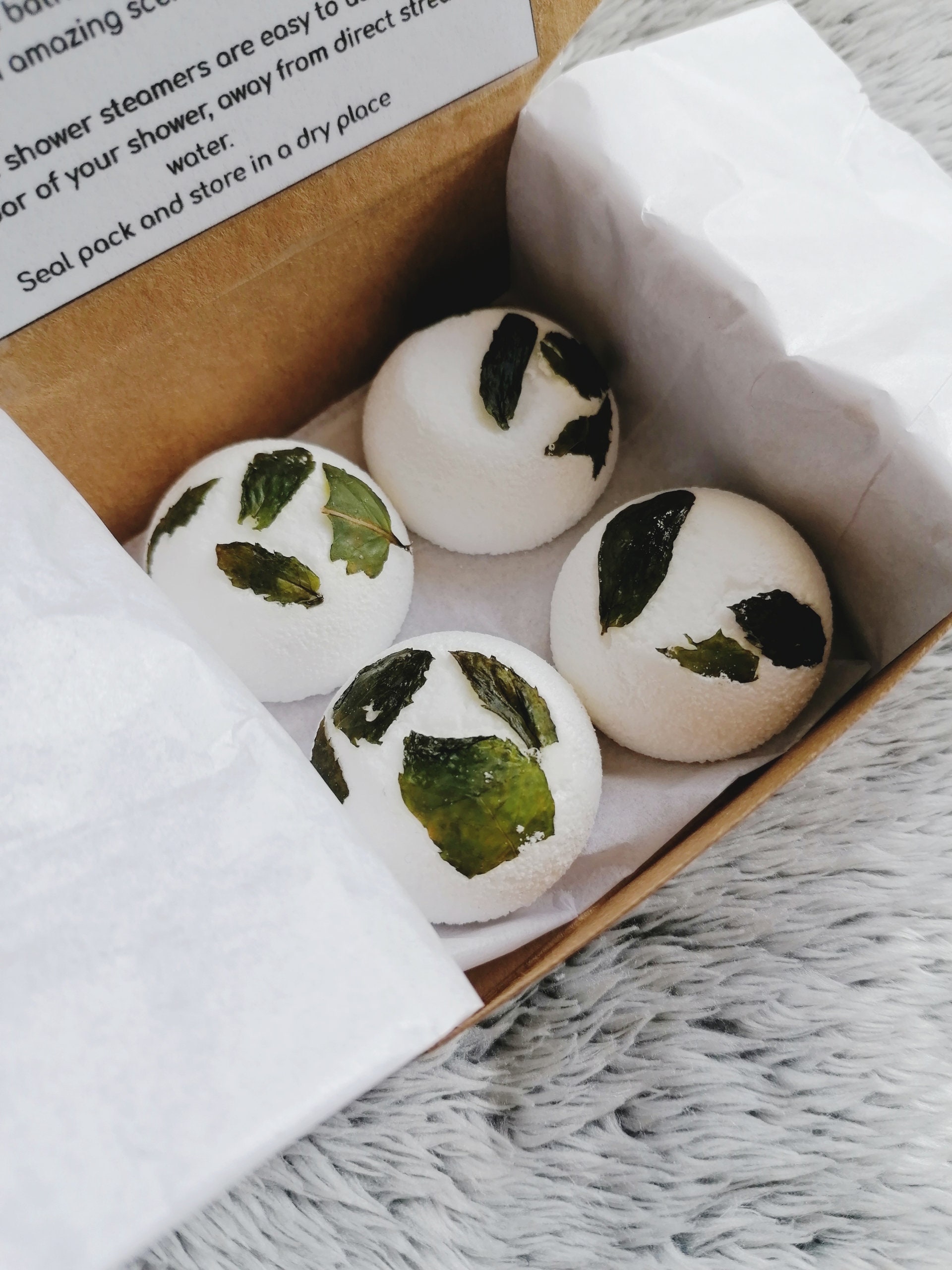 Shower Steamers Gift Set Aromatherapy Shower Steamers Gift Etsy UK