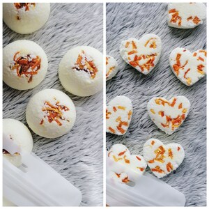 Sweet Orange Shower Steamers | Gift |Uplifting | Relaxation | Calming | Shower Bombs | Holiday gift | Pick me up |Spa | Aromatherapy