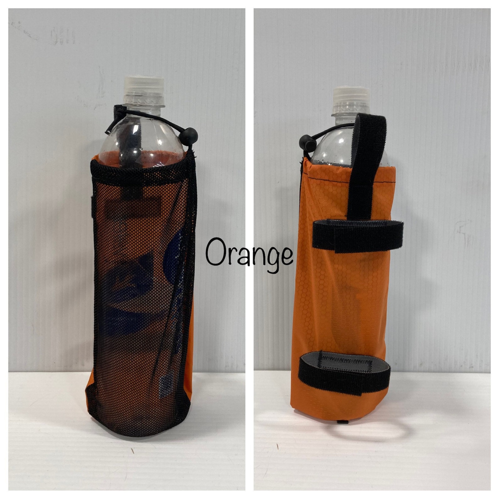 NEW ITEM Shock Cord Drawstring Top Water Bottle Holder for a - Etsy
