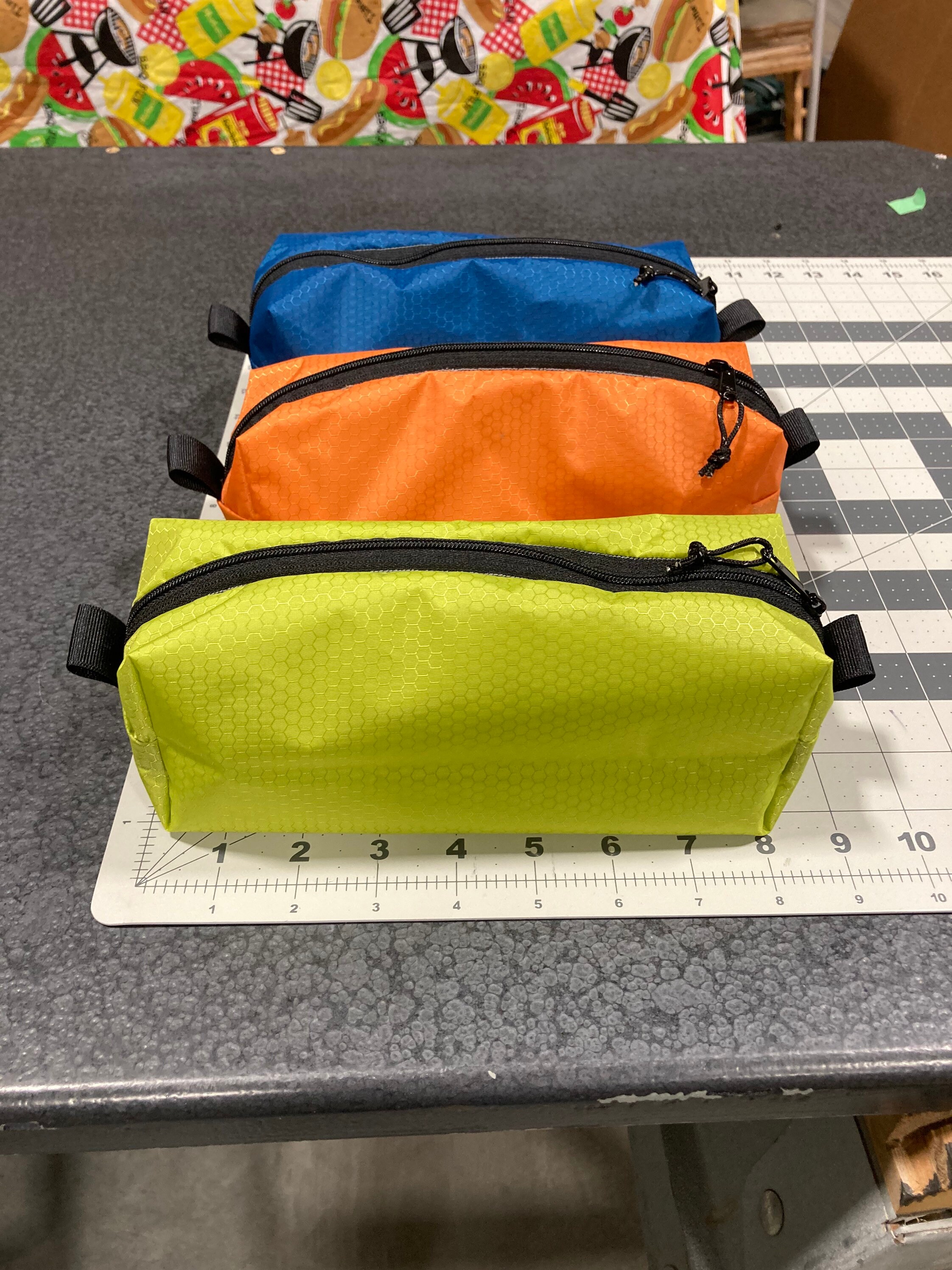 Zipper Bag Square End