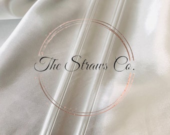 Clear Straws Glass Drinking Straws Reusable Straws FREE DELIVERY Stocking Fillers