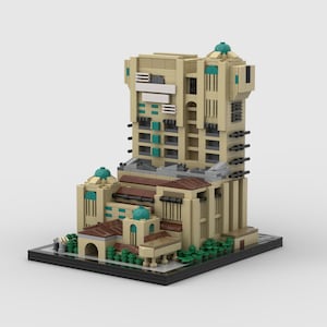 The Twilight Zone Tower of Terror - Disneyland Paris / Disney California Adventure MOC Set Instructions