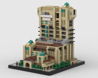 The Twilight Zone Tower of Terror - Disneyland Paris / Disney California Adventure MOC Set Instructions