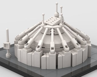 Space Mountain - Disneyland / Walt Disney World MOC Instructions