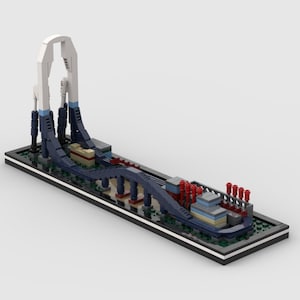 Stealth Diorama - Thorpe Park MOC Instrukcje