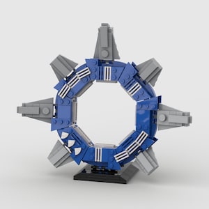 Galactica Portal - Alton Towers MOC Instrukcje