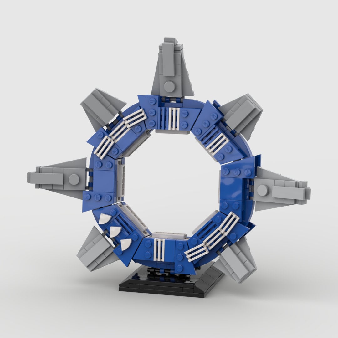 Galactica Portal - Alton Towers MOC Instructions