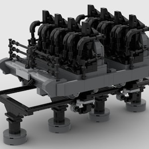SAW: The Ride - Thorpe Park MOC Set Instrukcje