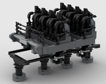 SAW: The Ride - Thorpe Park MOC Set Instructions